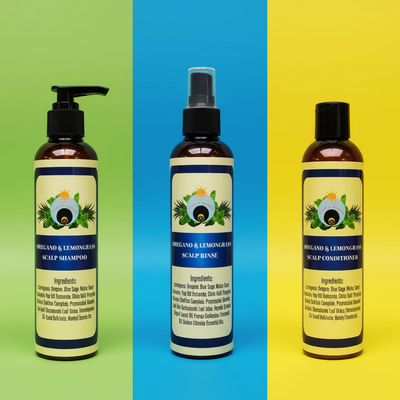 Can Lemongrass & Oregano Scalp Care Bundle Help with Hair Loss or Slow Growth?