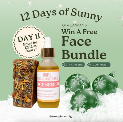 Celebrating the 11th Day of Christmas with the Sunny In Denbigh Face Bundle