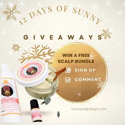 Unwrap Joy on the Third Day of Christmas: Sunny In Denbigh's Scalp Bundle Celebration! 🎁🌟