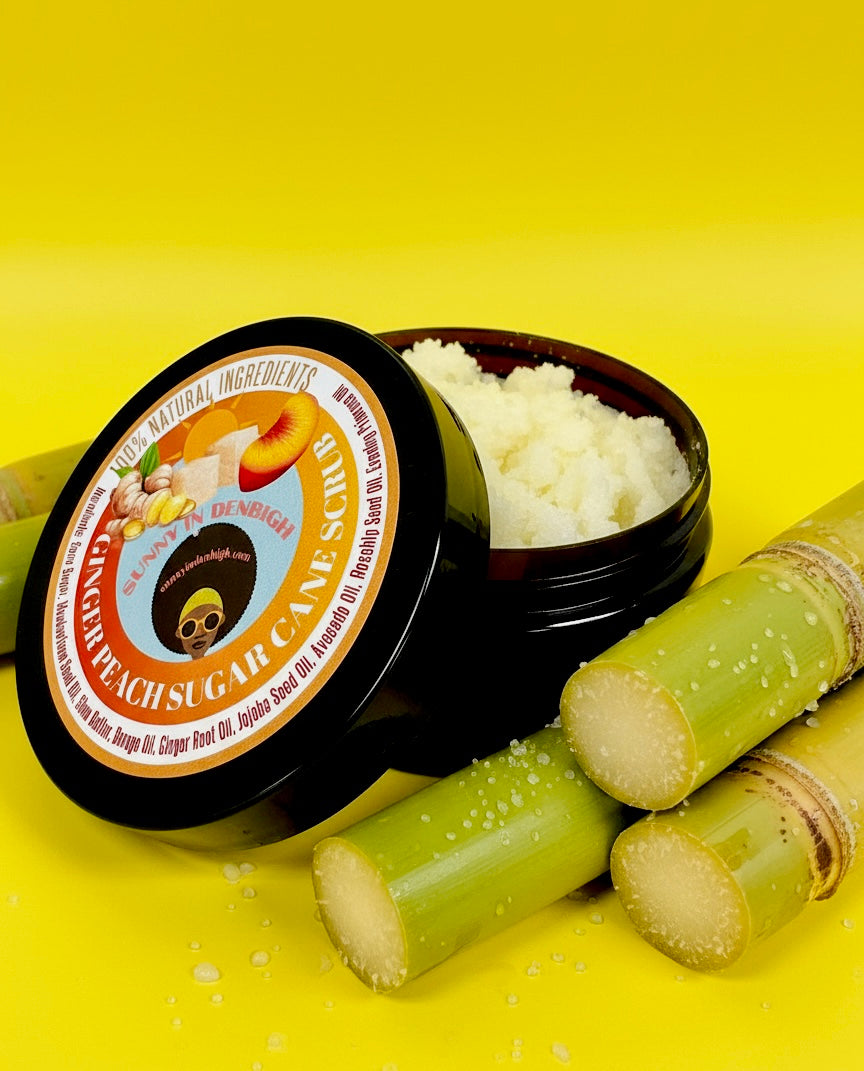 Ginger Peach Sugarcane Scrub