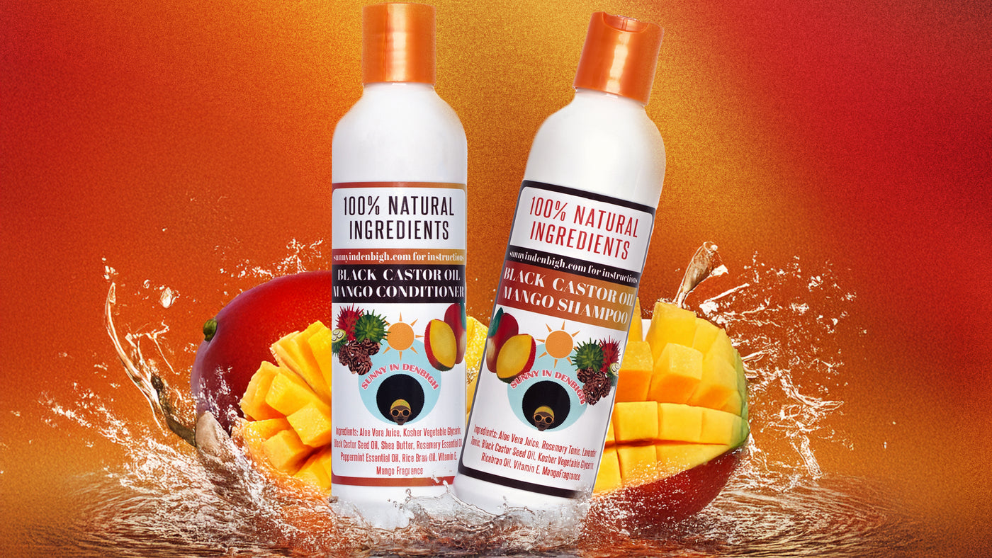 (NEW) Mango Black Castor Oil Wash Day Bundle