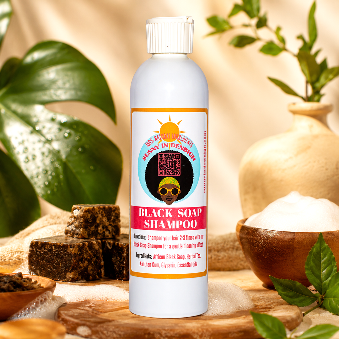 Sunny In Denbigh Black Soap Shampoo