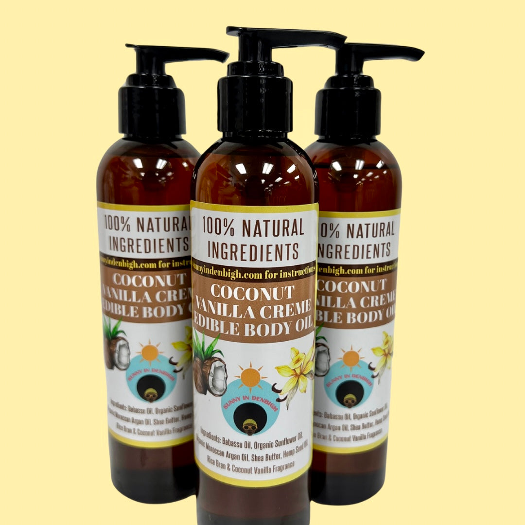 Coconut Creme Edible Body Oil