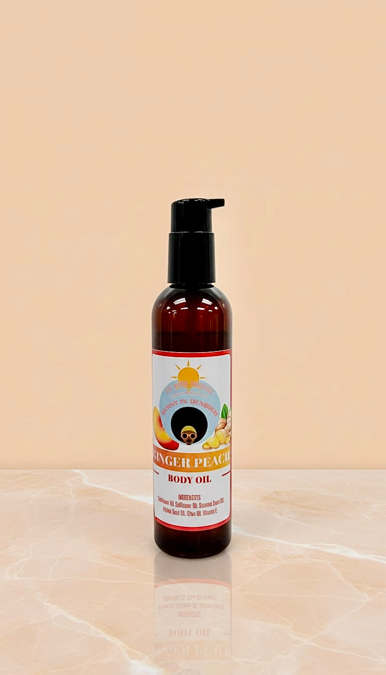 Ginger Peach Body Oil