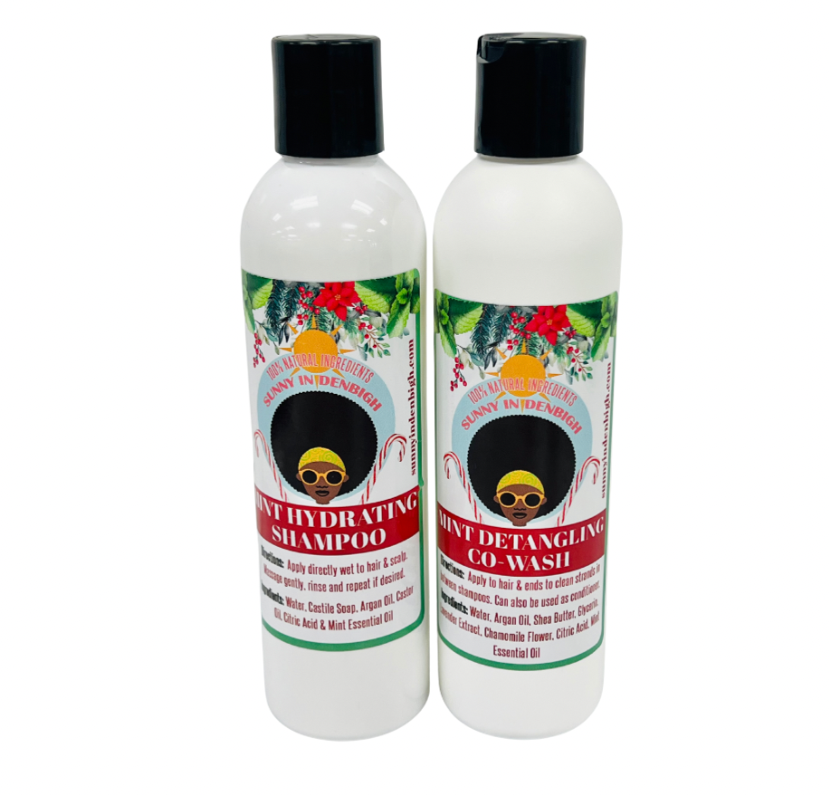 Peppermint Shampoo & Cowash Bundle