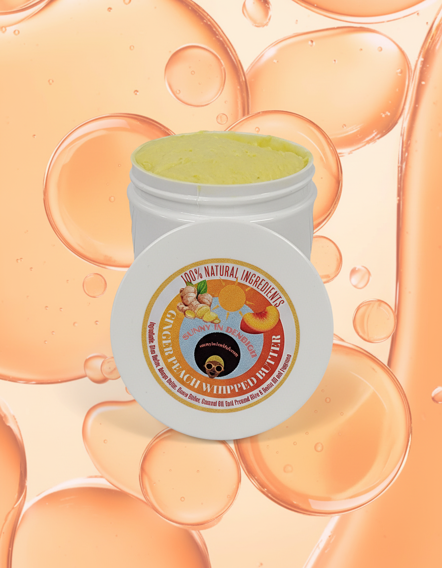 Ginger Peach Whipped Butter