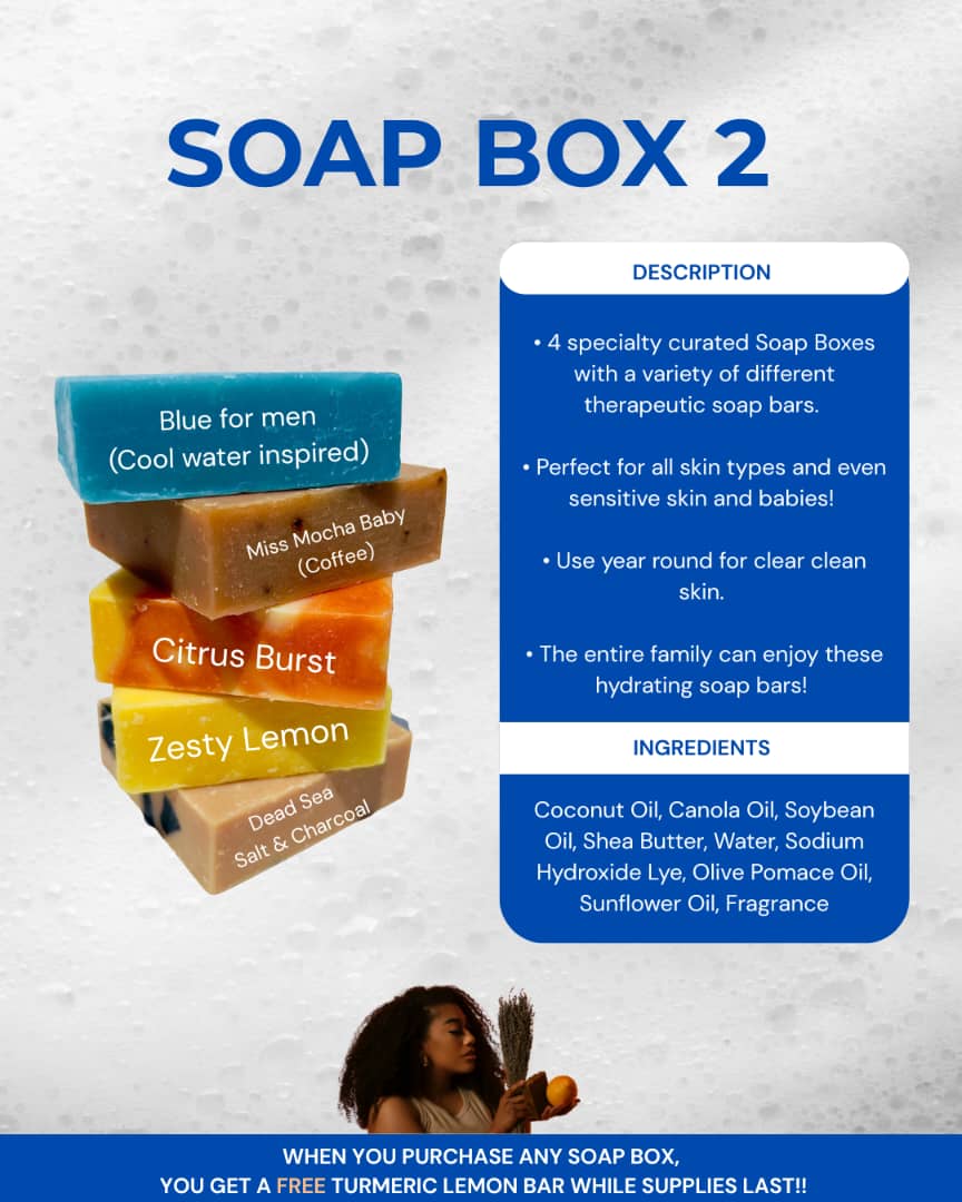 (NEW) Soap Boxes