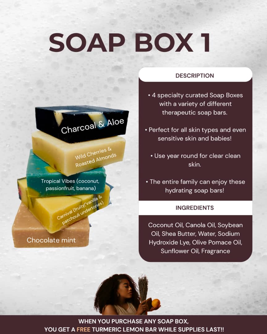 (NEW) Soap Boxes
